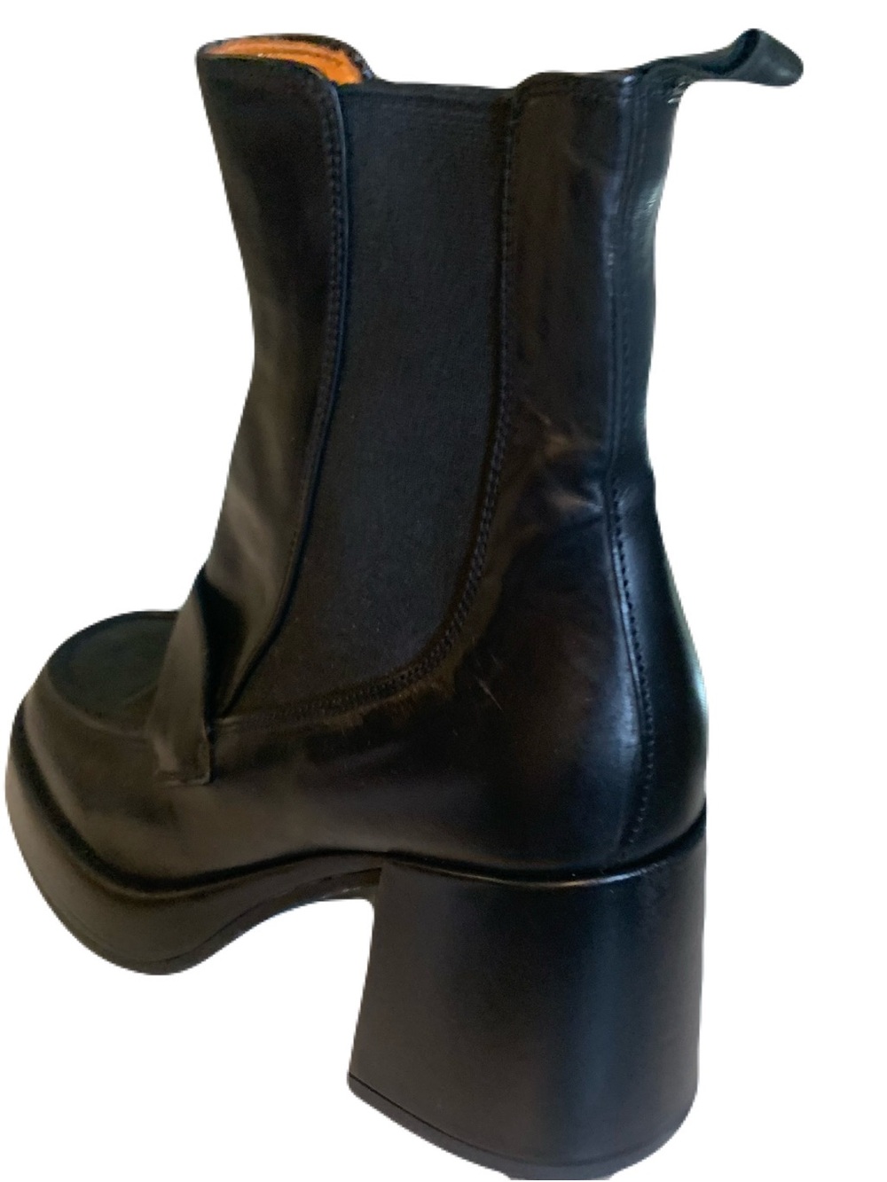 Steve Madden Black Platform Chelsea Boot - Picture 3 of 8